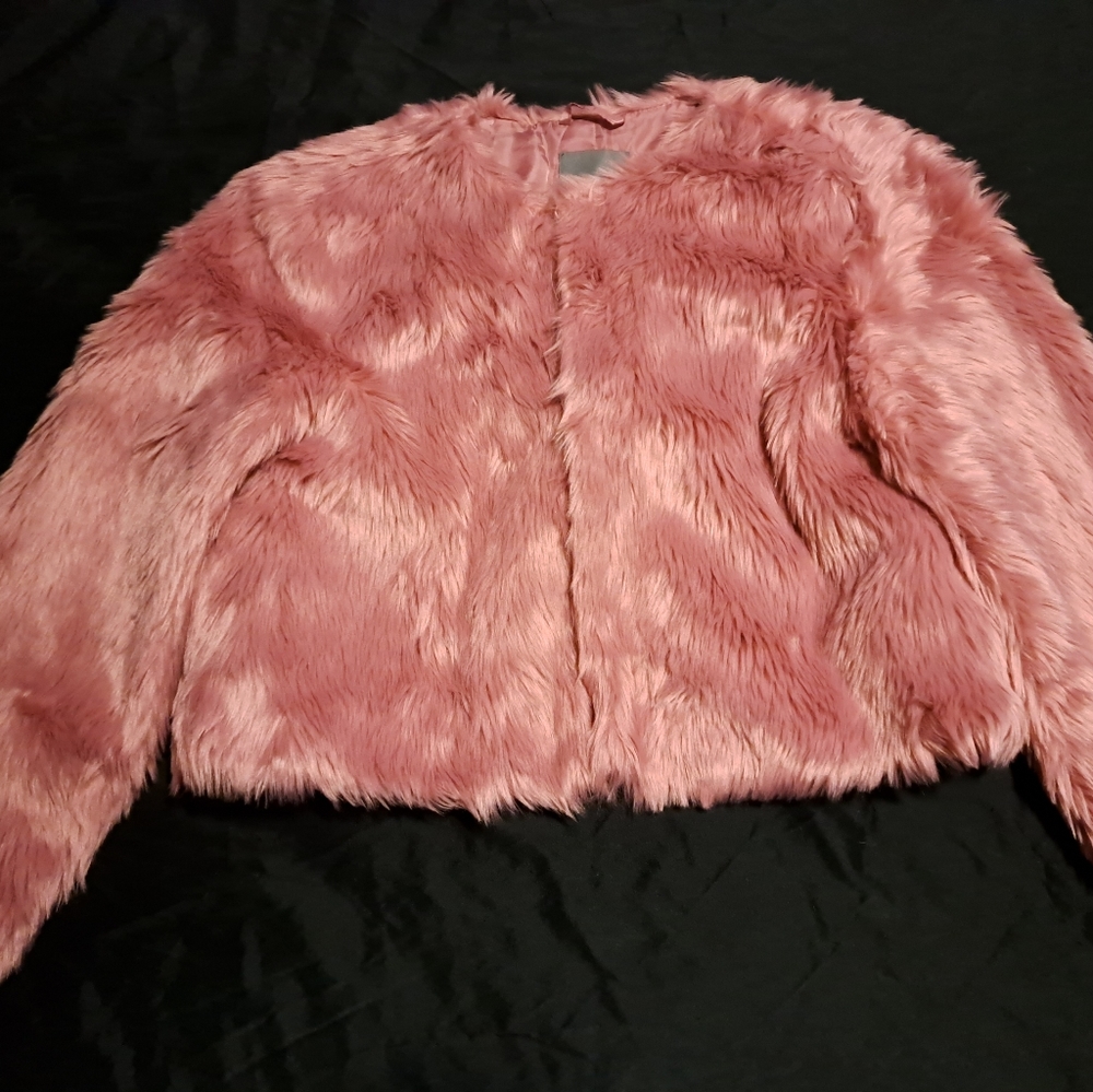 Primark Fuax Fur Coat (read description)